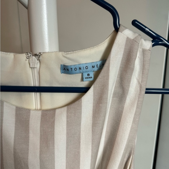 Antonio Melani Serena Striped Dress - Dune/Ivory - Picture 2 of 4